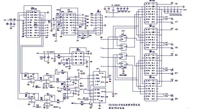 步進(jìn)電機(jī)驅(qū)動(dòng)器電路圖！